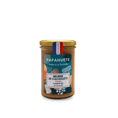 Crunchy fleur de sel de l'Ile de Ré - Beurre de cacahuète 210g