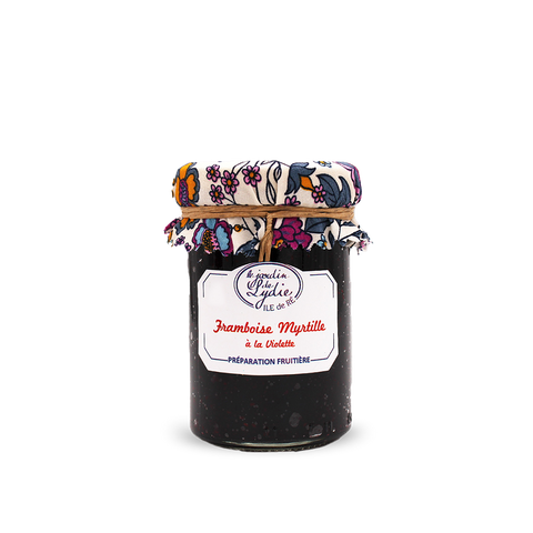 Framboise Myrtille Violette - Préparation fruitière bio