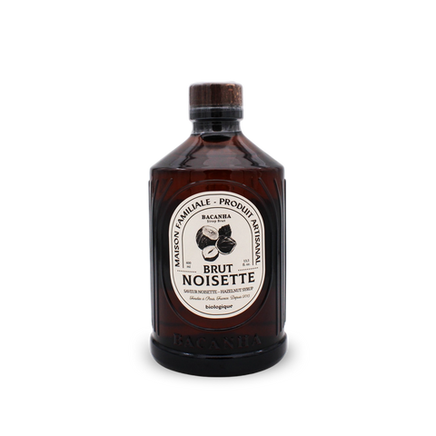 Sirop de noisette brut bio - 400 ml