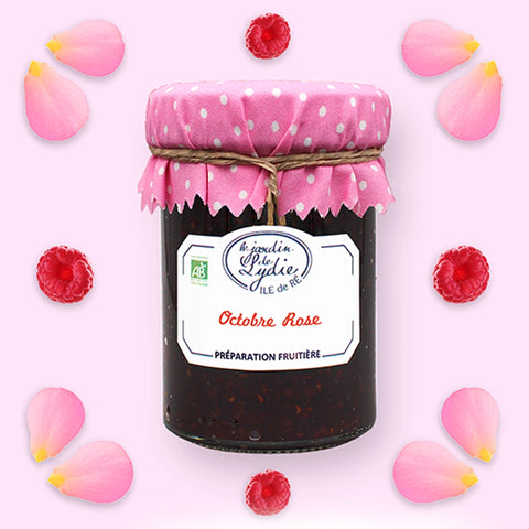 Framboise et Rose - Confiture 250g