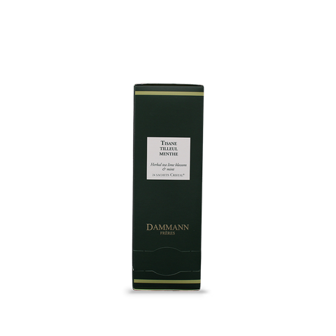 Tilleul Menthe poivrée - Infusion 24 sachets suremballés