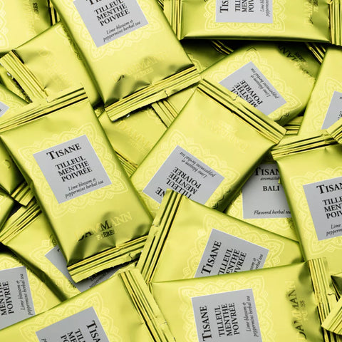 Tilleul Menthe poivrée - Infusion 24 sachets suremballés