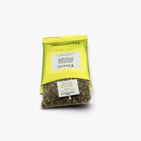Tilleul Menthe poivrée - Infusion 24 sachets suremballés