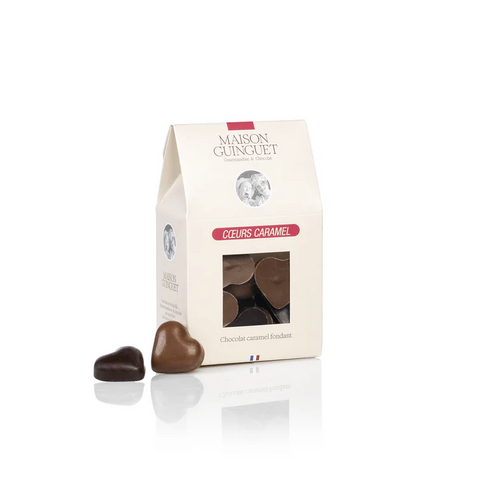 Cœur fondant caramel