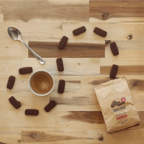 Sablés cacao extra brut 100g